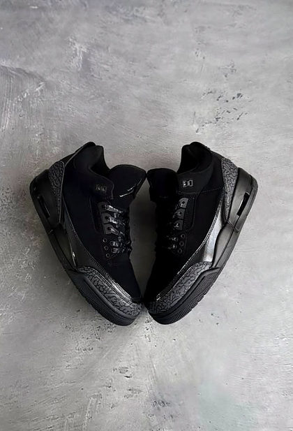 Air Jordan 3 Black Cat