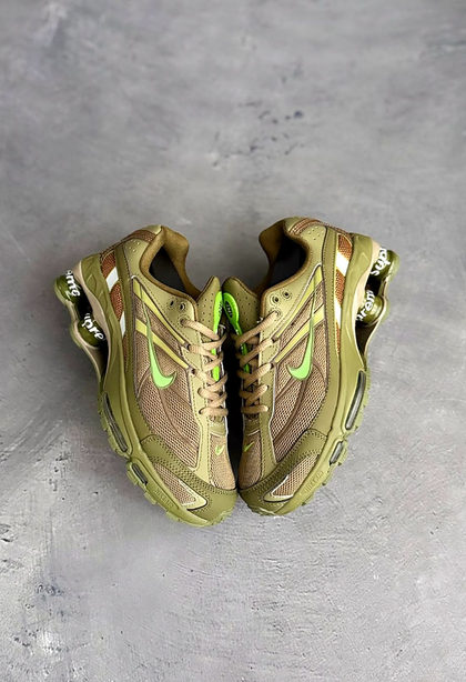Nike Shox R4 Olive Green
